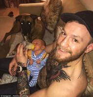 Conor McGregor plans to make his son the king of MMA.